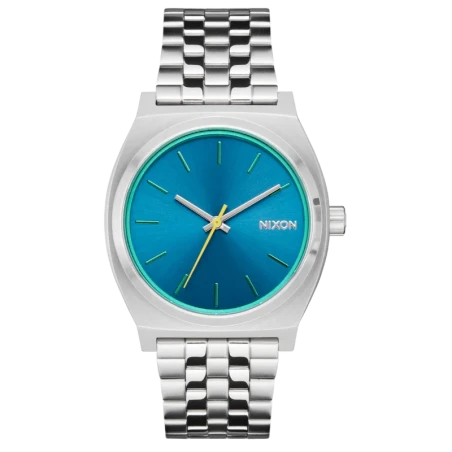 Montre Nixon - Time Teller - Silver / Byron Blue