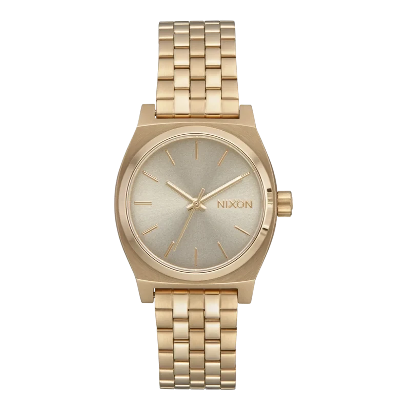 Montre Nixon - Medium Time Teller -  Light Gold / Vintage White