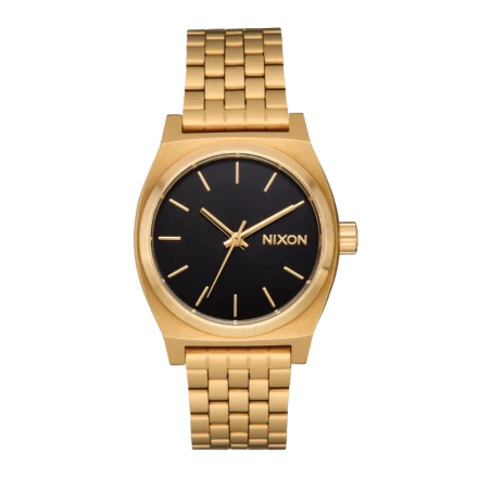 Montre Nixon - Medium Time Teller -  Gold / Black / Gold
