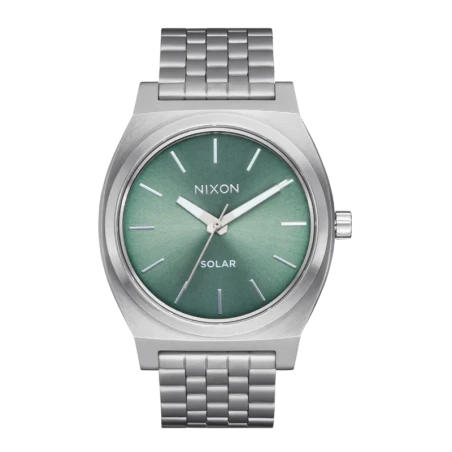 Montre Nixon - Time Teller Solar - Silver / Jade Sunray