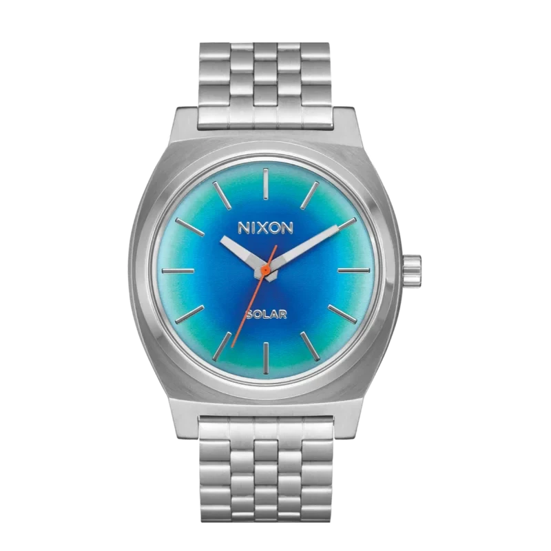Montre Nixon - Time Teller Solar - Silver / Rainbow