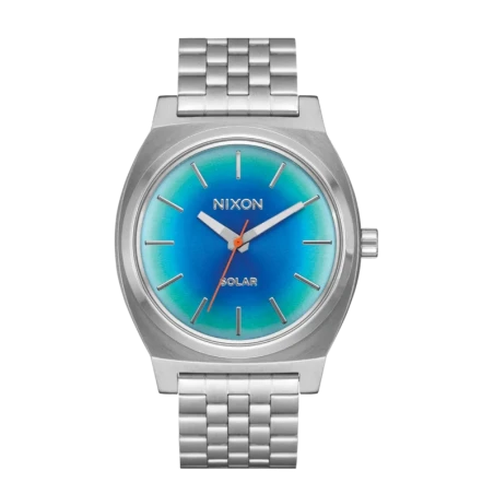 Montre Nixon - Time Teller Solar - Silver / Rainbow