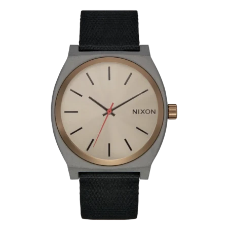 Montre Nixon - Time Teller Nylon - Dark Gray / Pumice / Black