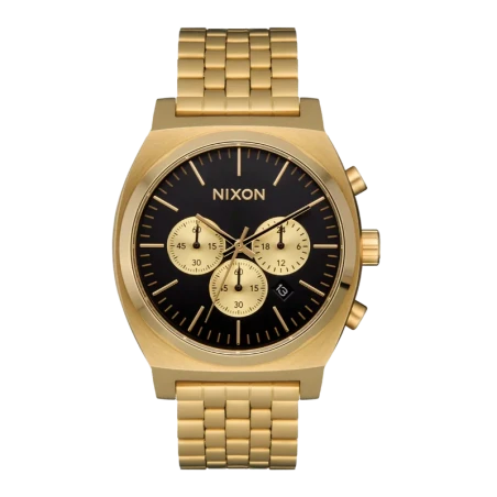 Montre Nixon - Time Teller Chrono - Gold / Black / Gold