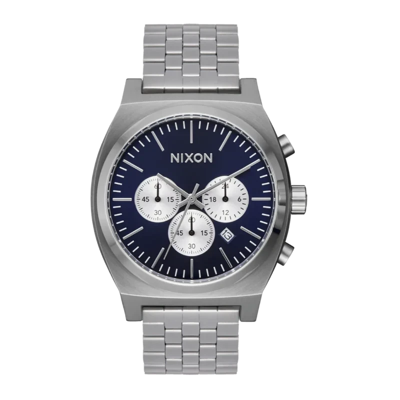 Montre Nixon - Time Teller Chrono - Silver / Midnight / Silver