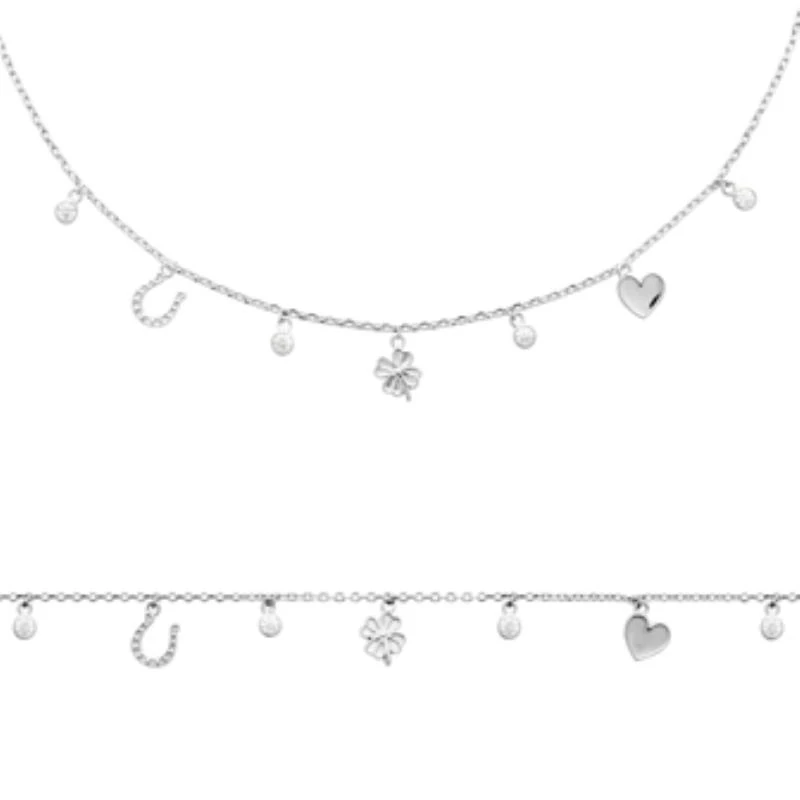 Collier Argent 925 Rhodié oz 45 cm