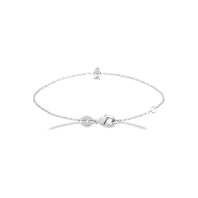 Bracelet Argent 925 Rhodié oz 18cm
