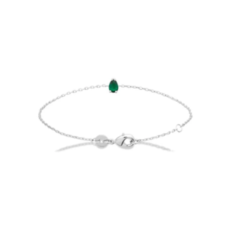 Bracelet Argent 925 Rhodié oz 18cm
