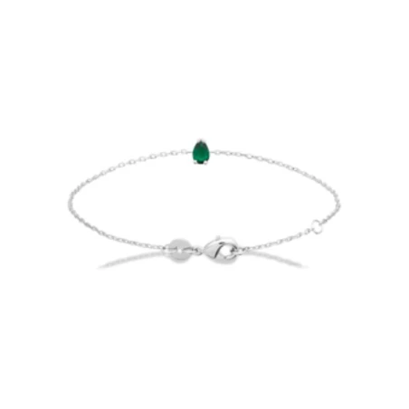 Bracelet Argent 925 Rhodié oz 18cm