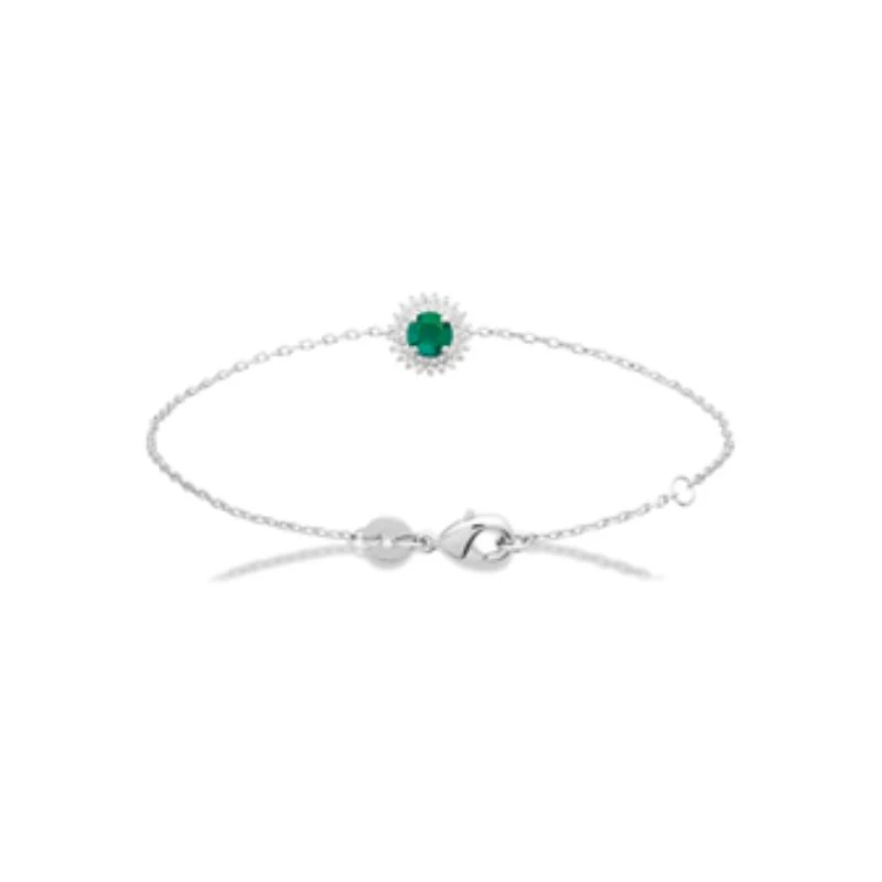 Bracelet Argent 925 Rhodié oz ps 18cm