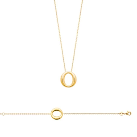 Collier Plaqué Or 750 3Mic 45cm
