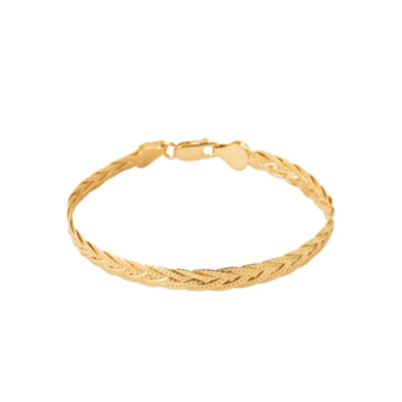 Bracelet Plaqué Or 750 3Mic 18cm