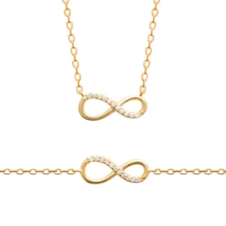 Collier Plaqué Or 750 3Mic Oz 45cm