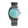 Montre Royal Air Force H.S. W10 Air Force - Cadran Bleu Nylon Gris I M.R.M.W Vintage