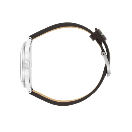 Montre Kelton Héritage Navy Epsom Marron | 9126022 | montre vintage française - Club de la Montre