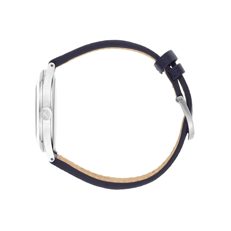 Montre Kelton Héritage Champagne Epsom Navy | 9126112 | montre vintage française - Club de la Montre