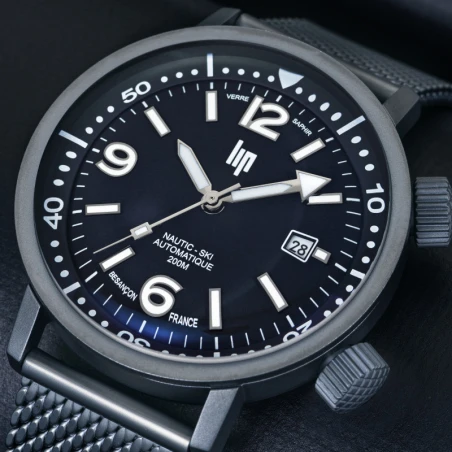 Montre LIP Grande Nautic Ski Automatic | 671859 | montre plongeuse - Club de la Montre