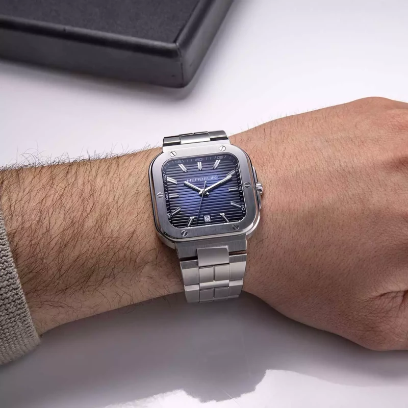 Michel Herbelin Cap Camarat Square 12246B15 Bleu Automatique