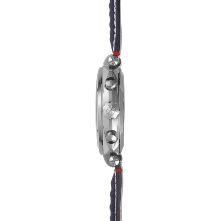 Michel Herbelin Newport Héritage 35664AP25 Chronographe Acier Textile Bleu