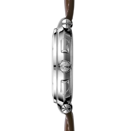 Michel Herbelin Newport Chrono 37688A42GD Quartz Acier Cuir Camel