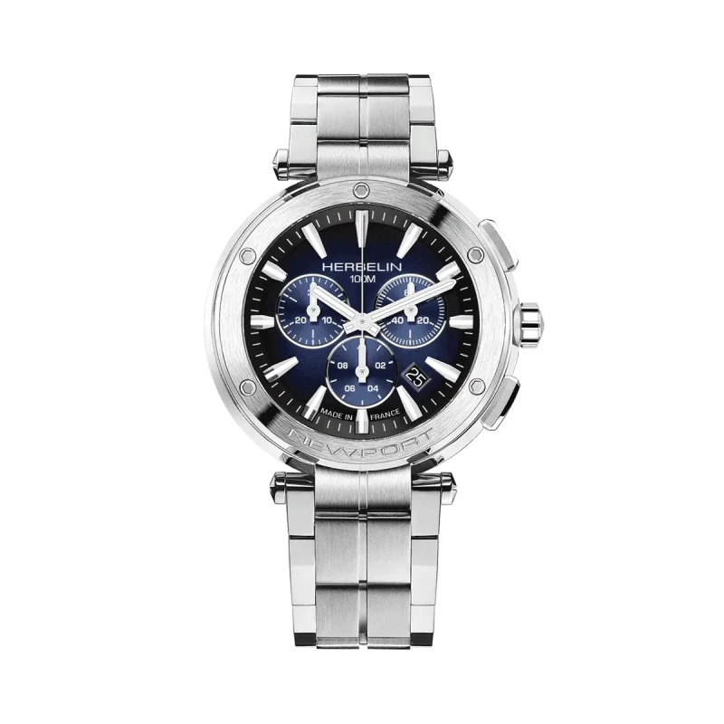 Michel Herbelin Newport Chrono 37688B35 Quartz Acier Bleu Dégradé