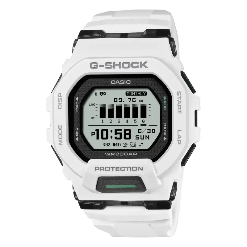 Casio G-Shock GBD-200-7ER Connectée Quartz 200m Blanc Biosourcé
