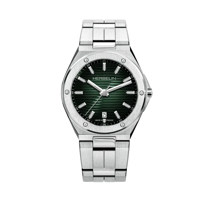 Michel Herbelin Cap Camarat 12245B16 Quartz Vert Dégradé Acier