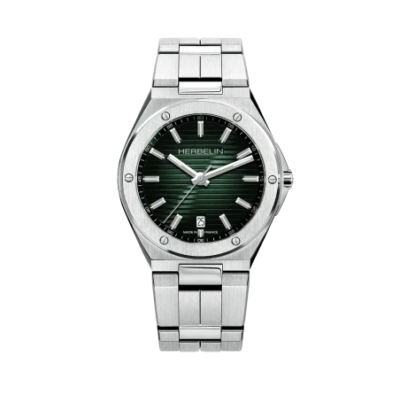Michel Herbelin Cap Camarat 12245B16 Quartz Vert Dégradé Acier