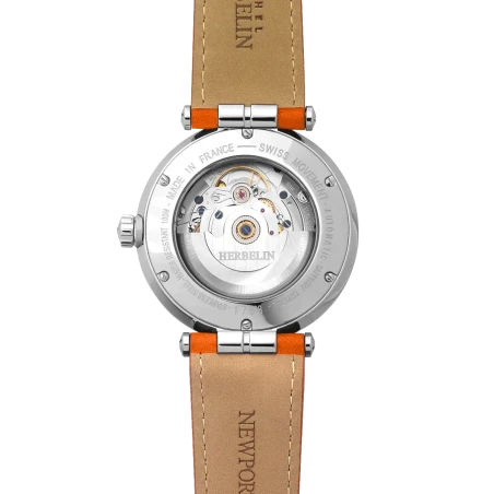 Michel Herbelin Newport – cuir camel – 1768A15GD dos