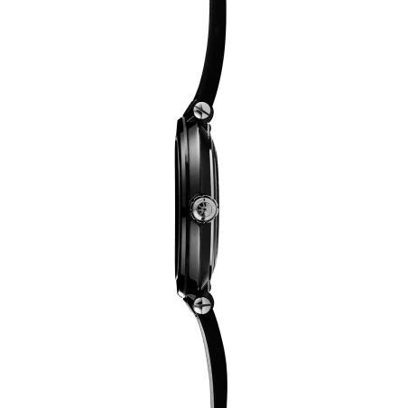 NEWPORT – automatique – céramique – noire – 1335CRN04 vue de coter