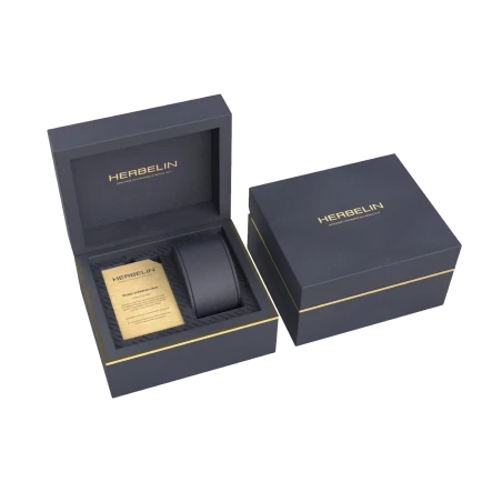 NEWPORT – automatique – céramique – noire – 1335CRN04 vue de l'étuis