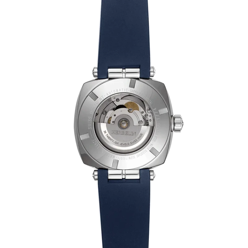 Michel Herbelin Newport – diver – automatique – 1774BL15CB – vue de dos