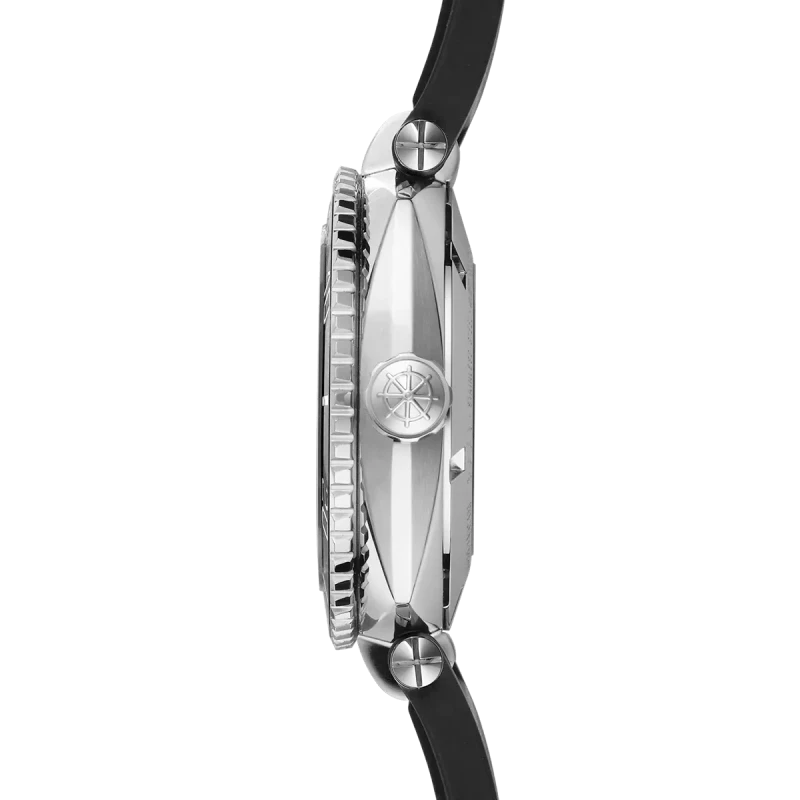 Michel Herbelin Newport – diver – noir –1774AN14CA vue de coter