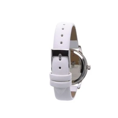 Dos Montre Classique Performer Femme Cuir Blanc Cadran Blanc - 70711142