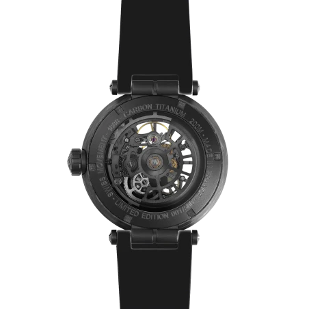 Michel Herbelin Newport – squelette – noir – 1888SQCTN14CA vue de dos