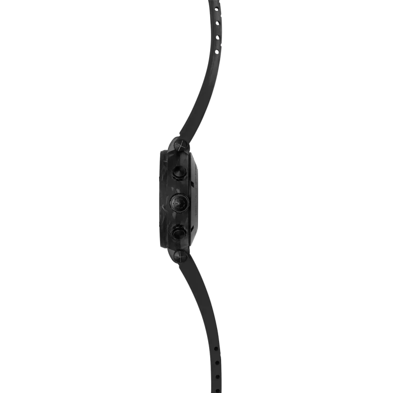 Michel Herbelin Newport – carbone titane – chronographe – 288CTN14CA vue de coter