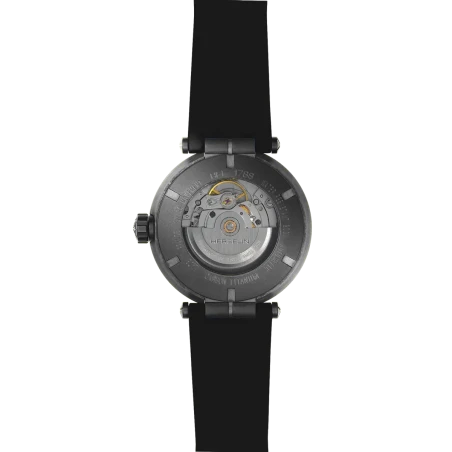 Michel Herbelin newport – carbone titane – automatique – noir – 1788CTN14CA vue de dos