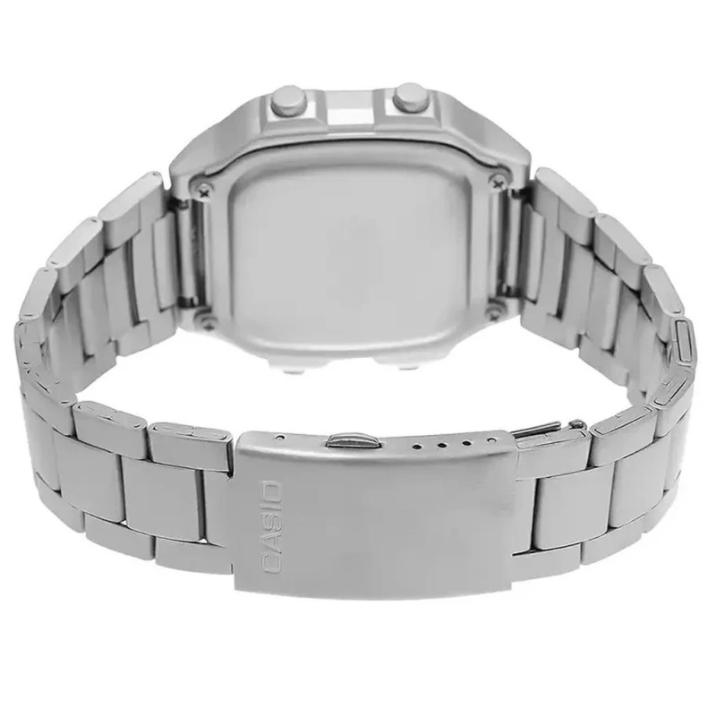 Montre Casio Timeless en Acier Argenté-AE-1200WHD-1AV vue du bracelet