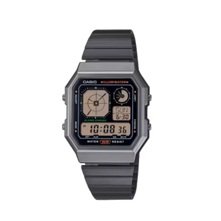 montre CASIO Edgy Collection A130WEGG-1A vue de face
