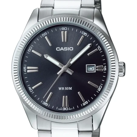 montre casio timeless MTP-1302PD-1A1V vue de face zoomer
