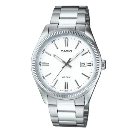 Montre casio Timeless argent MTP-1302PD-7A1V vue de face