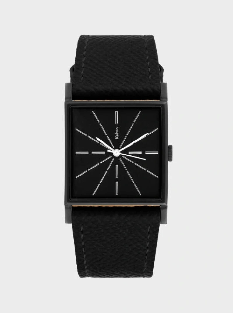 Montre Kelton - Astre - Blackstar Epsom Noire
