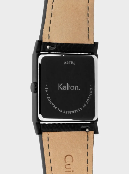 Dos Montre Kelton - Astre - Blackstar Epsom Noire