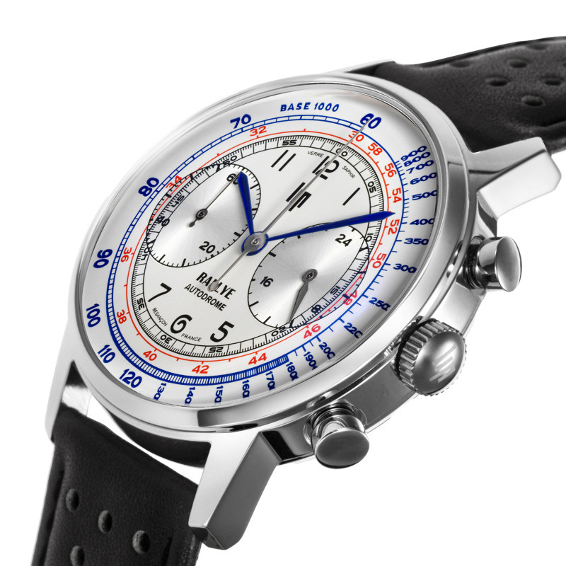 LIP - Montre LIP - Rallye 40mm - Méca-Quartz - Chronographe Autodrome