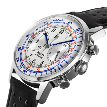LIP - Montre LIP - Rallye 40mm - Méca-Quartz - Chronographe Autodrome