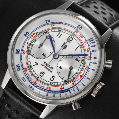 LIP - Montre LIP - Rallye 40mm - Méca-Quartz - Chronographe Autodrome