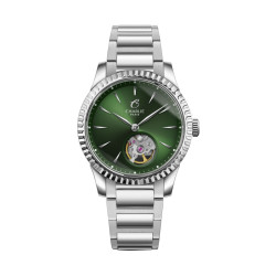 Montre Charlie Paris - Aurore Cannelée Coeur Ouvert Tourmaline