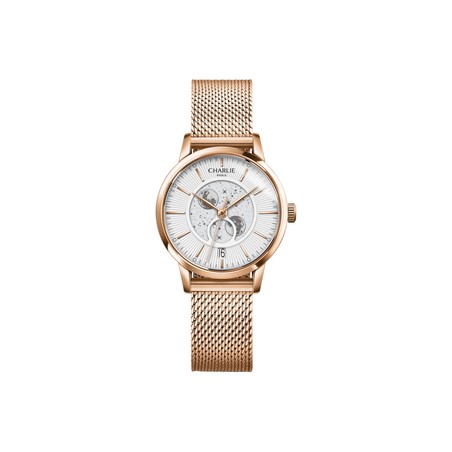 Charlie Paris - SULLY Phase de Lune Doré rose & Blanc