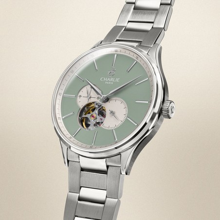 Charlie Paris - INITIAL Cœur Ouvert Spring Green