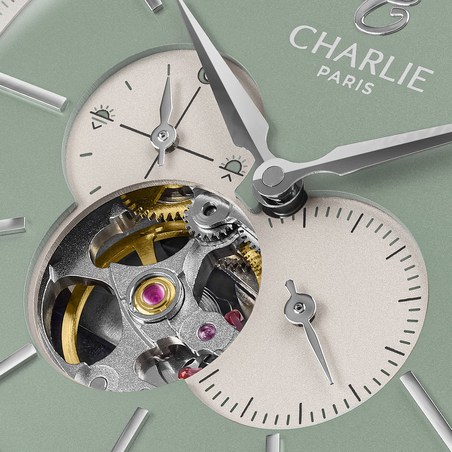 Charlie Paris - INITIAL Cœur Ouvert Spring Green